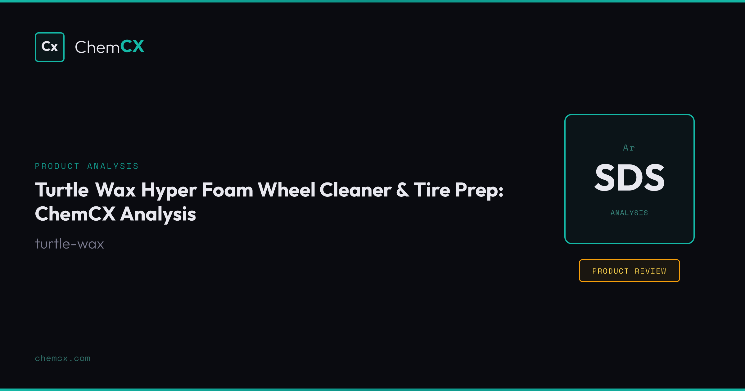 Turtle Wax Hyper Foam Wheel Cleaner & Tire Prep Review